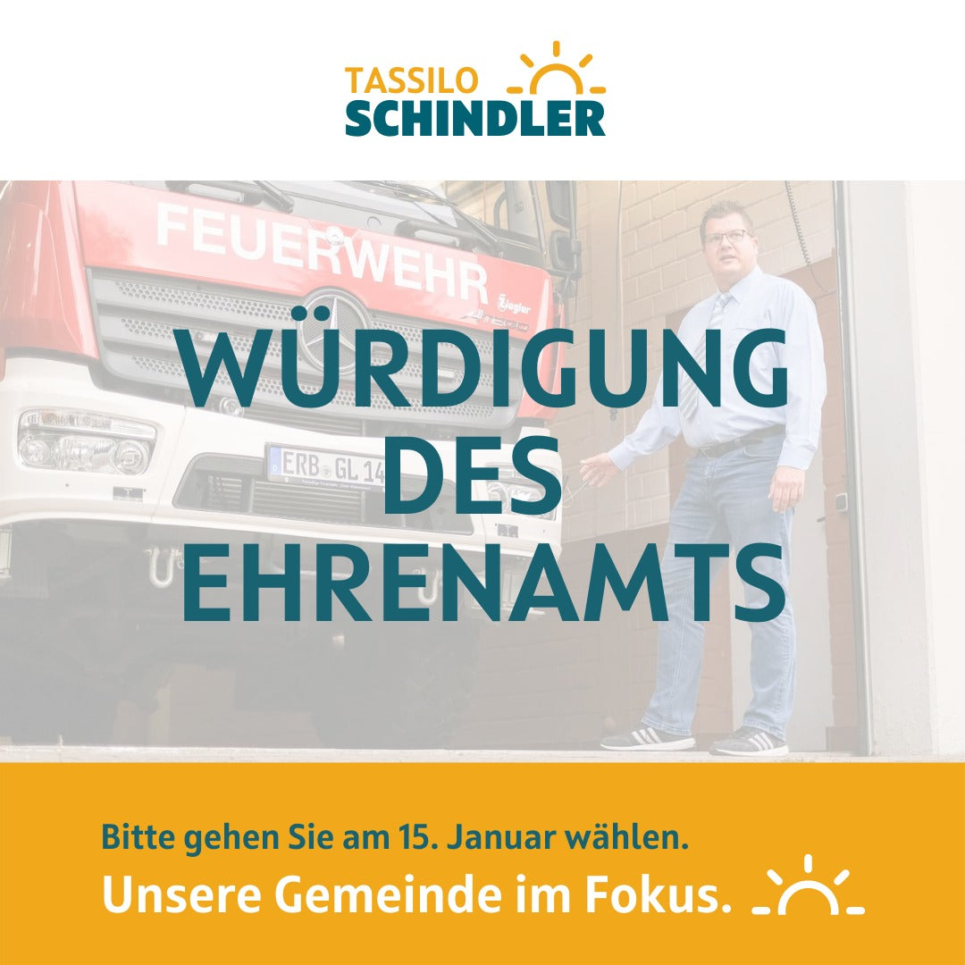 Mein 6-Punkte-Plan: Würdigung des Ehrenamts.