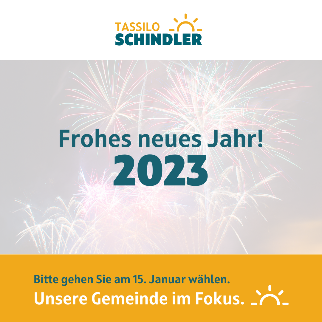 Frohes neues Jahr 2023!